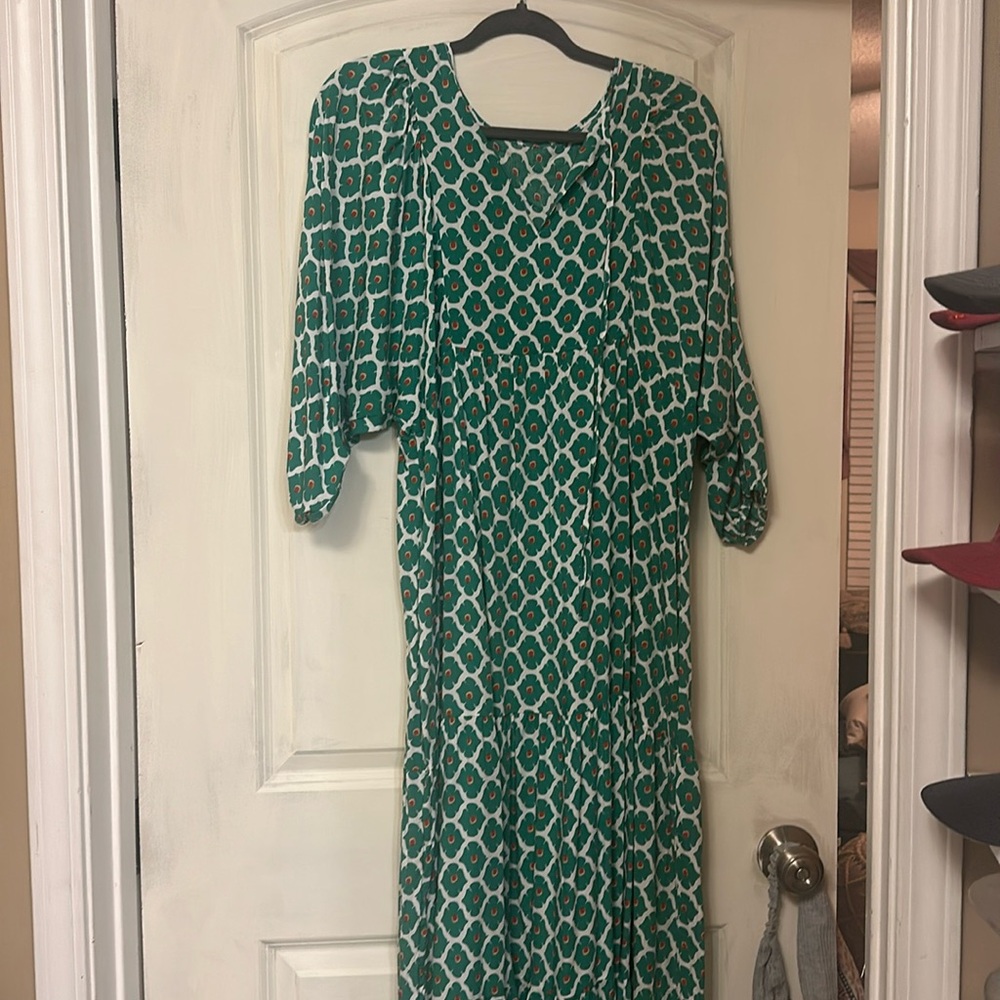 Long flowing Boho dress